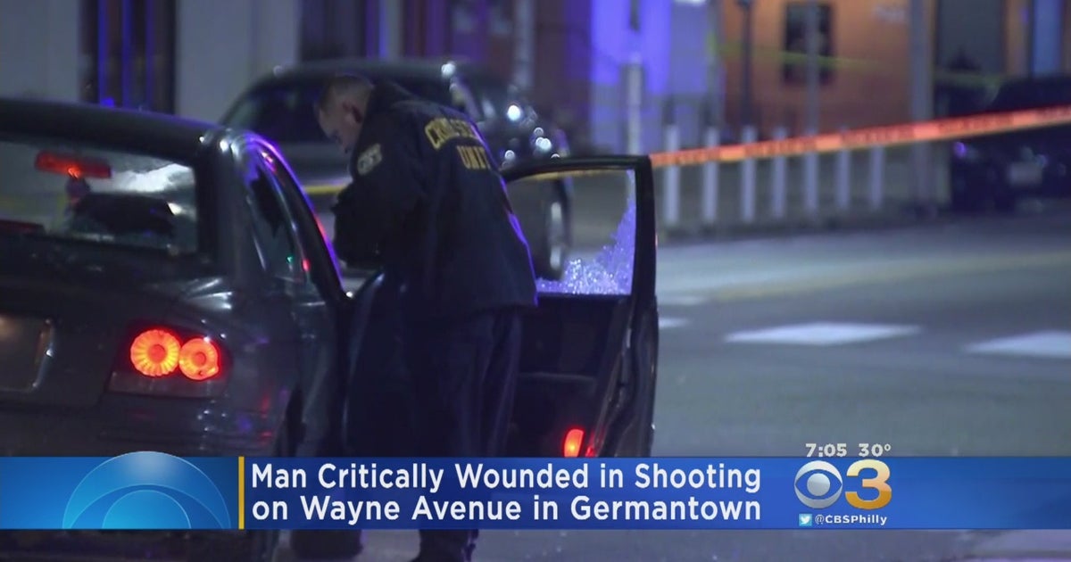 Man Shot In Head In Car, Hits SEPTA Bus In Germantown: Police - CBS ...