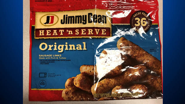 jimmy dean sausage recall 