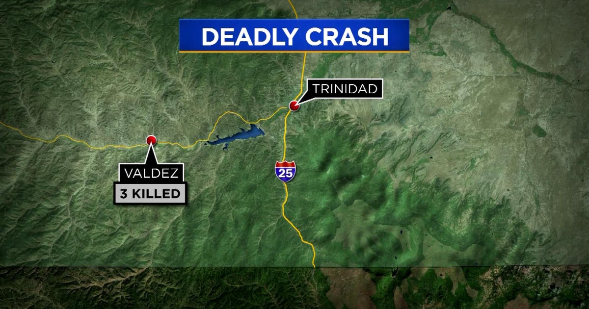 Deputy And 2 Others Killed In 3-Car Crash In Southern Colorado - CBS ...