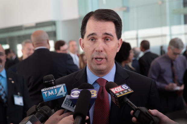 Wisconsin Governor Scott Walker Attends Foxconn's Announcement Of Milwaukee Investment 