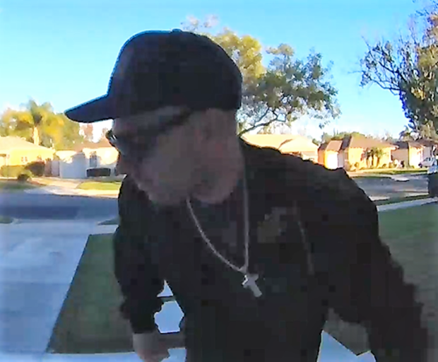 Police Release Video Of Brazen Burbank Porch Thief 