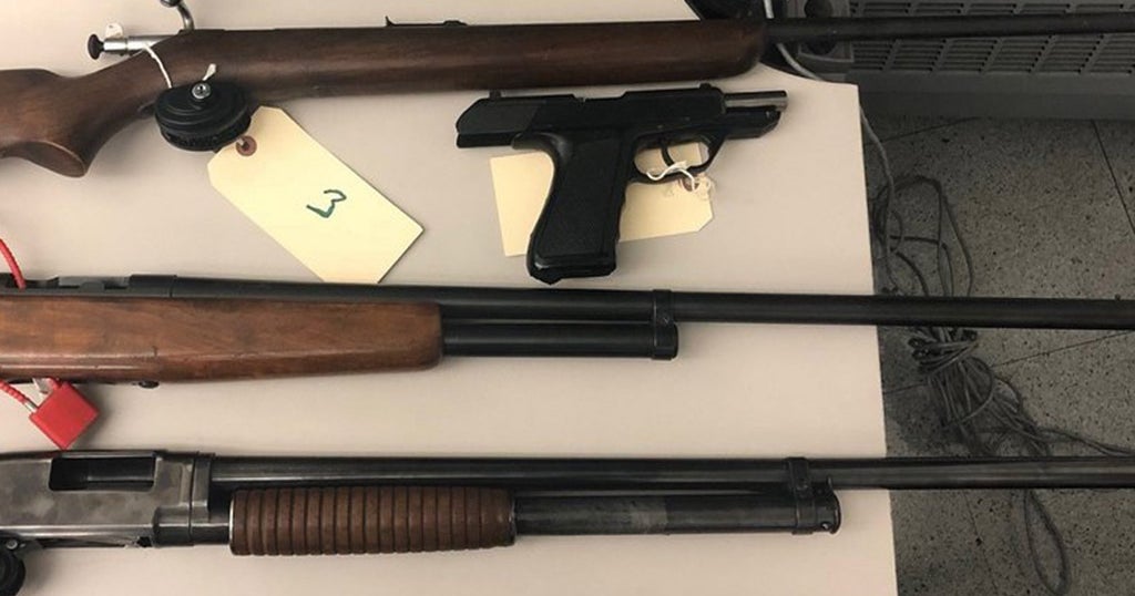 43 Guns, 11 Replicas Turned In At Boston Police 'Piece For Peace' Event ...