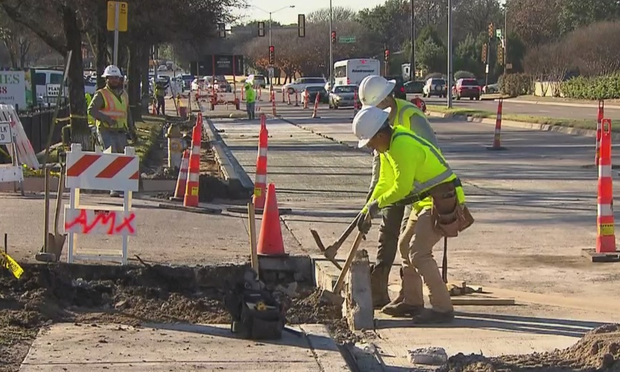 Dallas street repairs 