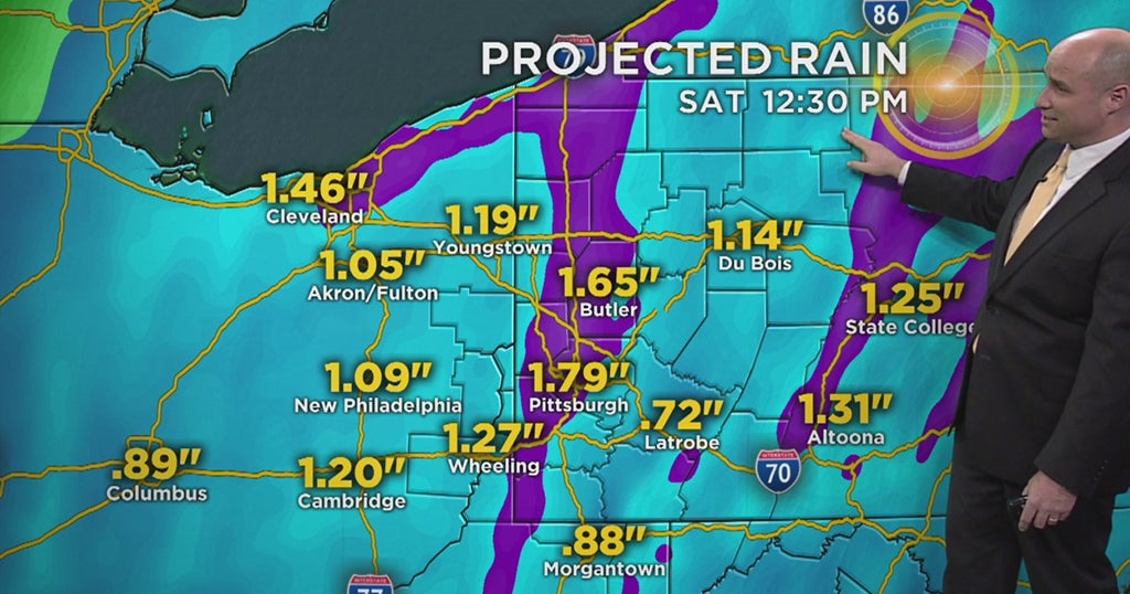 Cold Front On Its Way After Steady Rainfall Moves Through Area - CBS ...