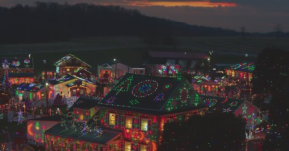 Pennsylvania Family's Village Boasts 1 Million Lights, Awarded Best Outdoor Christmas Display In