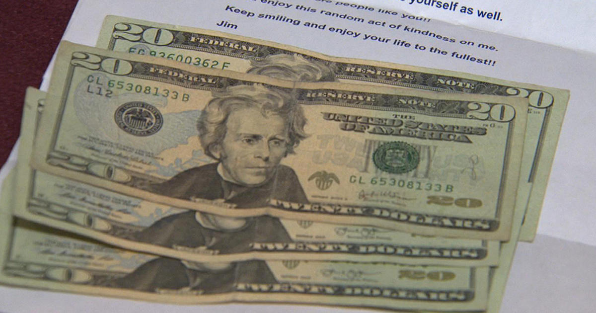 Random Acts Of Kindness: Man Hands Out Cash, Words Of