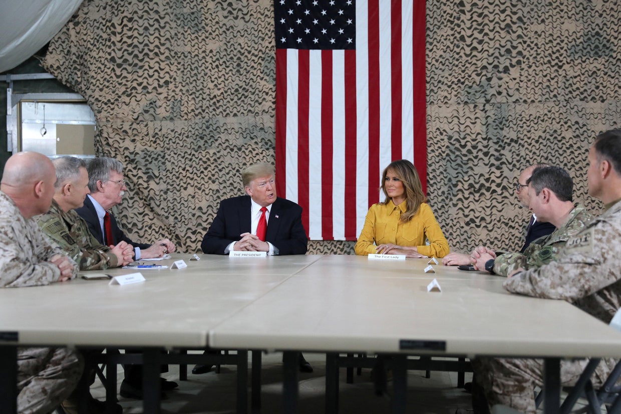 After Trump visit, Iraqi lawmakers demand U.S. withdrawal - CBS News