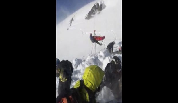 France Avalanche Boy Rescued 