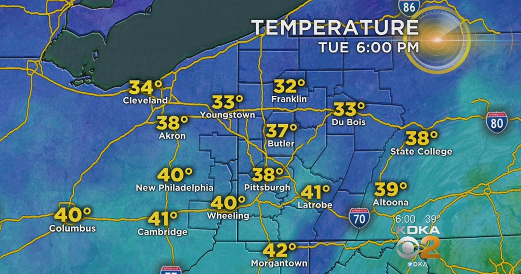 Mild Weather Remains In Place, Temperatures In The 40s - CBS Pittsburgh