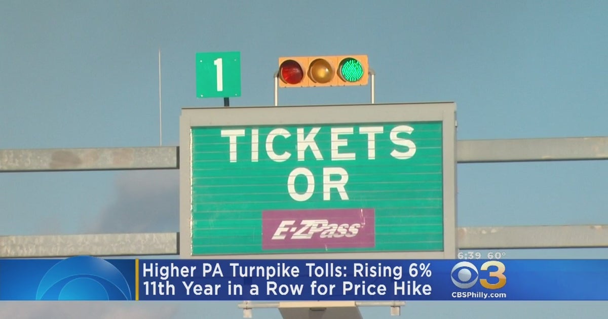 Pennsylvania Turnpike Tolls Rise For 11th Year In Row CBS Philadelphia