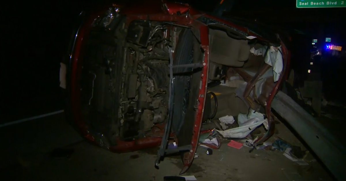 Woman And Child Killed In Crash On 22 Freeway In Garden Grove - CBS Los ...