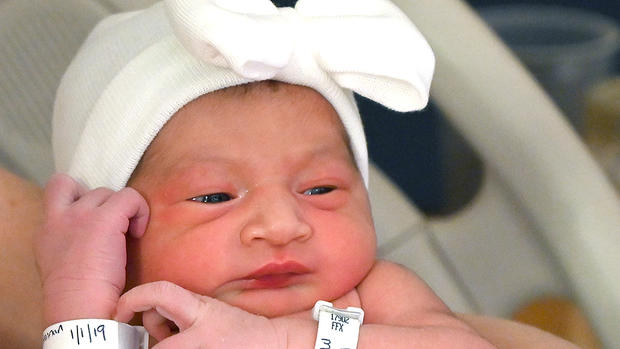 First Baby of 2019 Adeline Bridie Brennan 