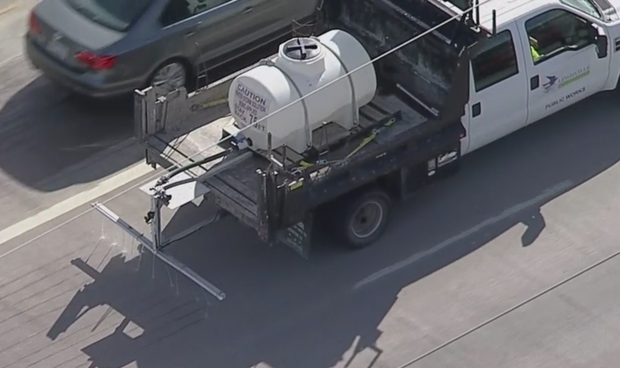 TxDOT pre-treats highways 