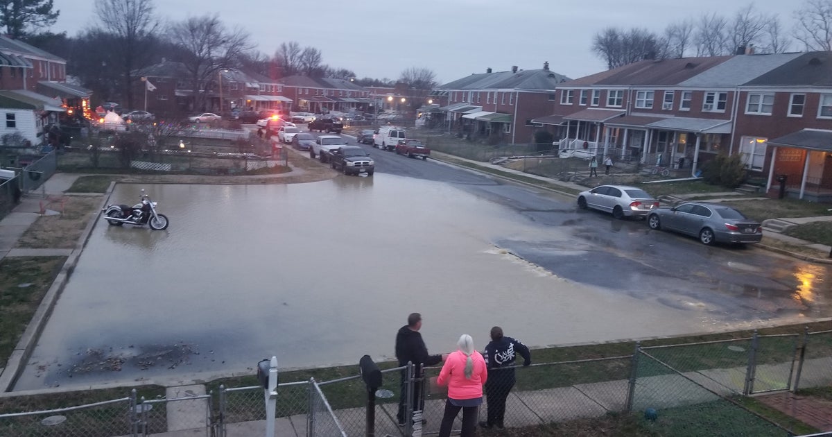 Up To 30 Homes Without Water Following Dundalk Water Main Break CBS