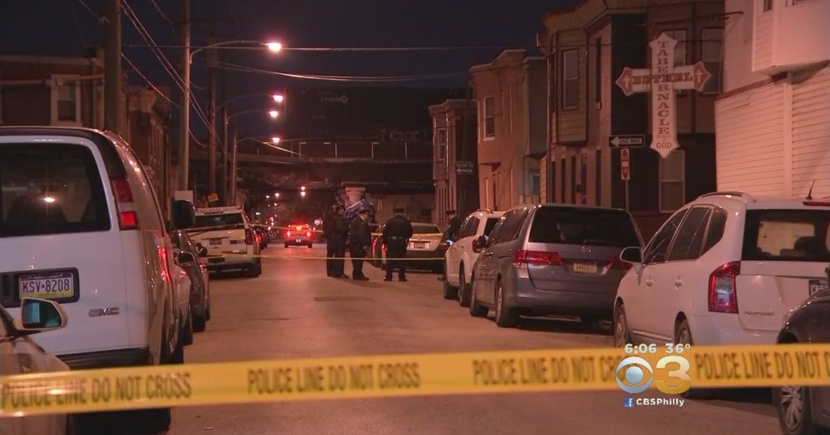 Police Looking For Gunman After 2 Men Shot In South Philadelphia - CBS ...