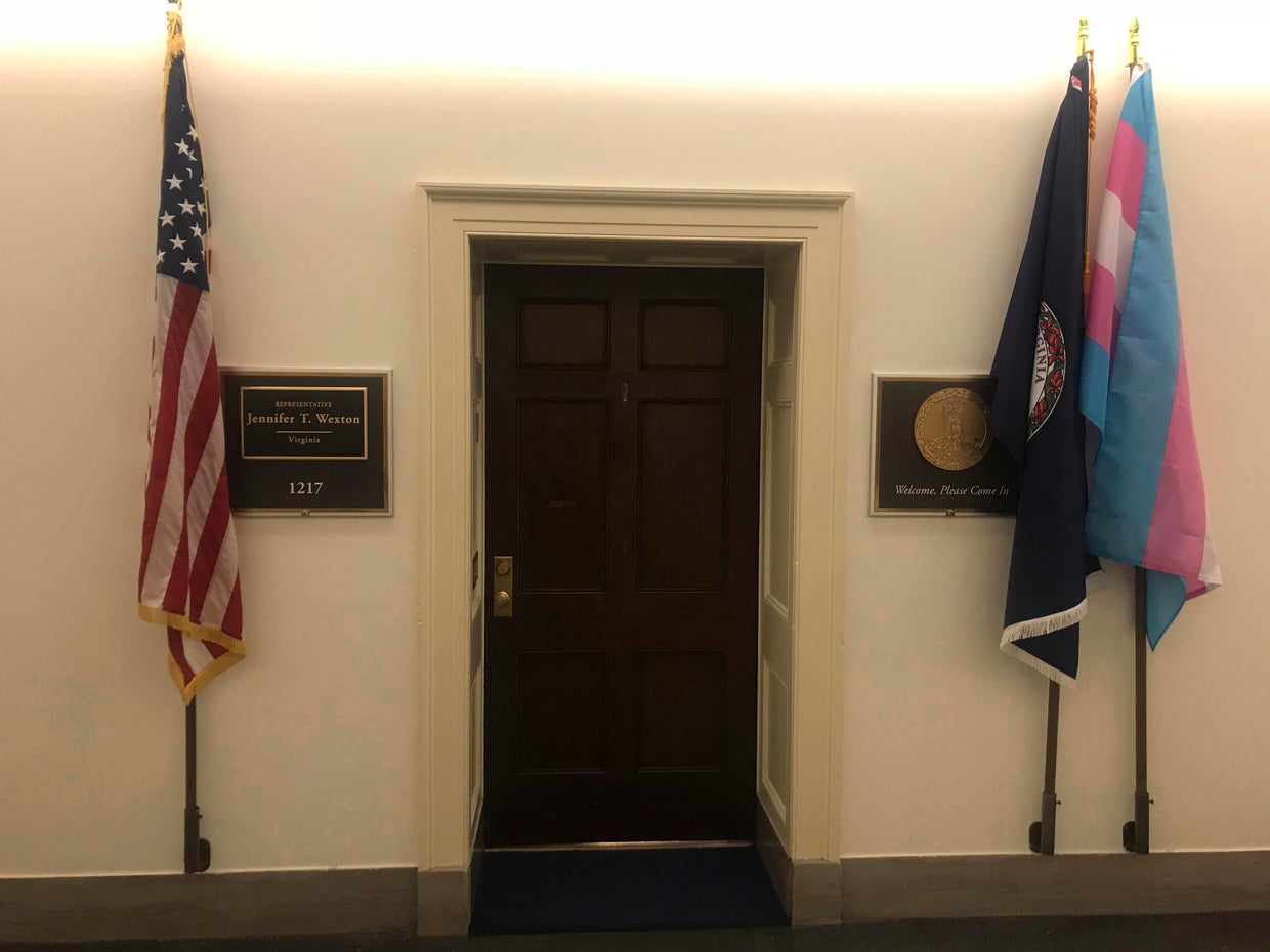 Congresswoman Transgender Flag 
