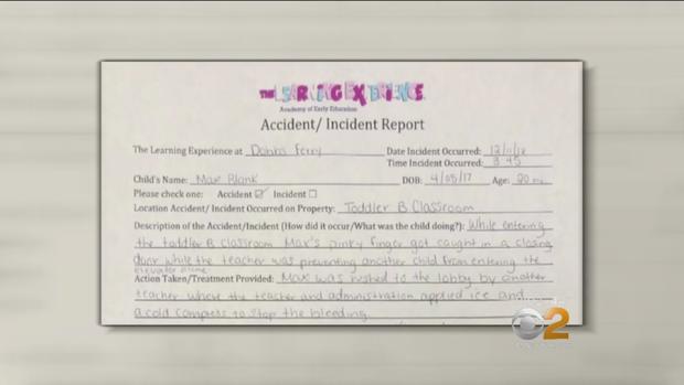 incident report from the learning experience dobbs ferry 