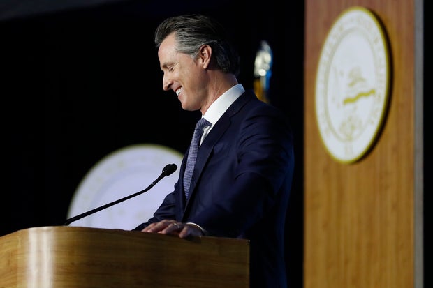Gavin Newsom Is Sworn In As Governor Of California