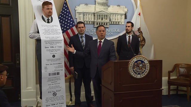 Assemblyman Phil Ting Introduces 'Skip the Slip' Legislation 