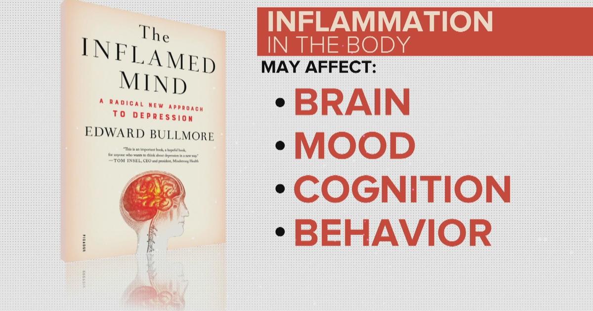 Array At understrege definitive Edward Bullmore: "The Inflamed Mind" - How inflammation in the body could  be causing depression - CBS News