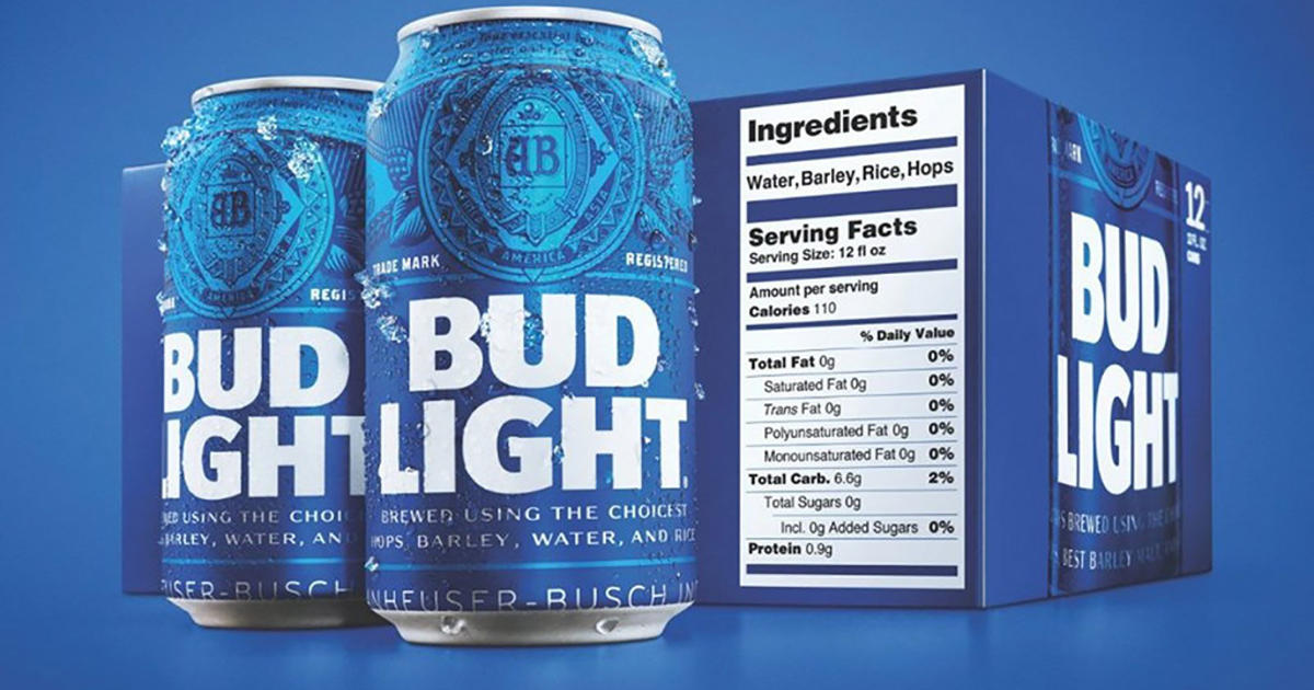 Bud Light Packages Will Now Show