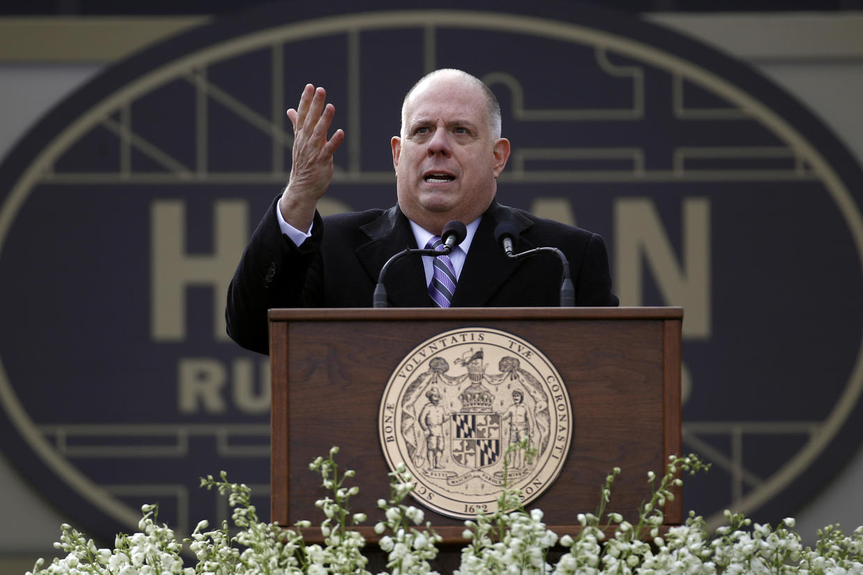 Maryland Gov. Larry Hogan Focuses On National Politics During Inaugural ...