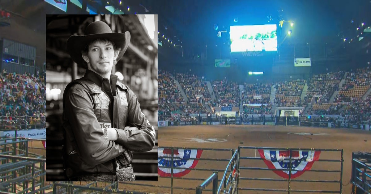 Sold Out Crowd Honors Mason Lowe Killed While Bullriding - CBS Colorado