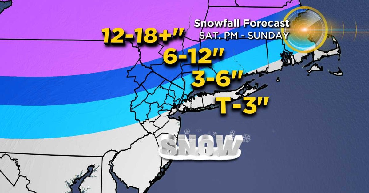 1/18 CBS2 Friday Afternoon Weather Headlines - CBS New York
