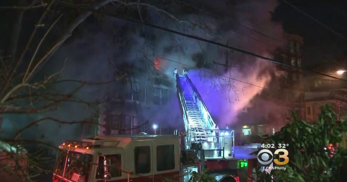 3 Injured, Over 40 Displaced After Apartment Building Fire In Germantown CBS Philadelphia