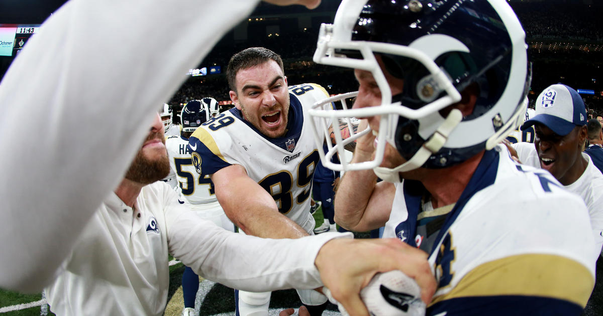 Greg Zuerlein's 57-yard field goal sends Los Angeles Rams to Super