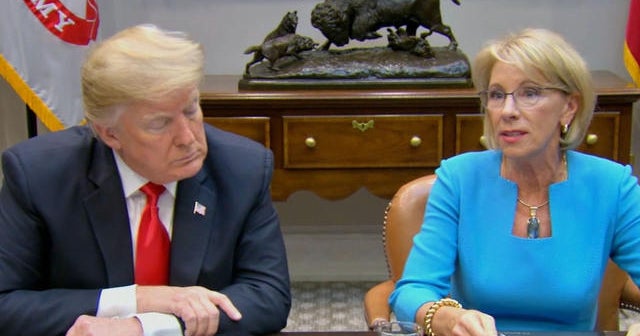 House Democrats plan greater scrutiny on Betsy DeVos - CBS News