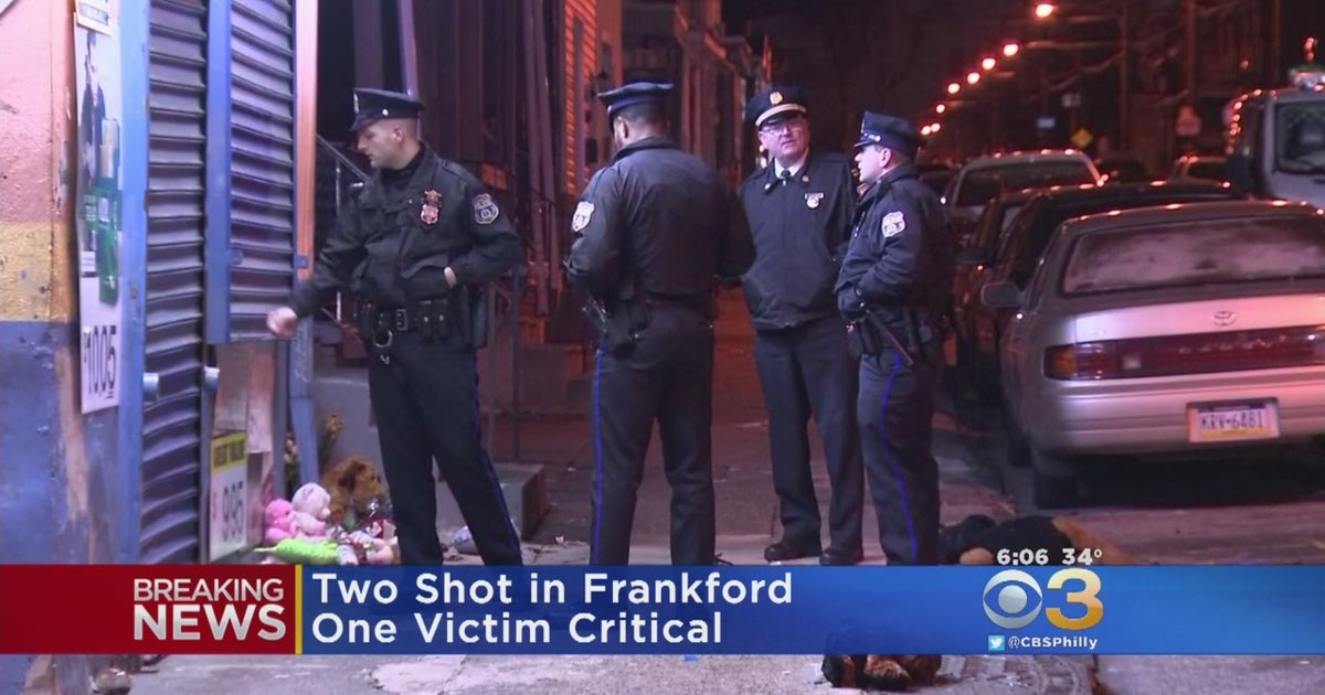 Man, Woman Injured In Frankford Shooting - CBS Philadelphia