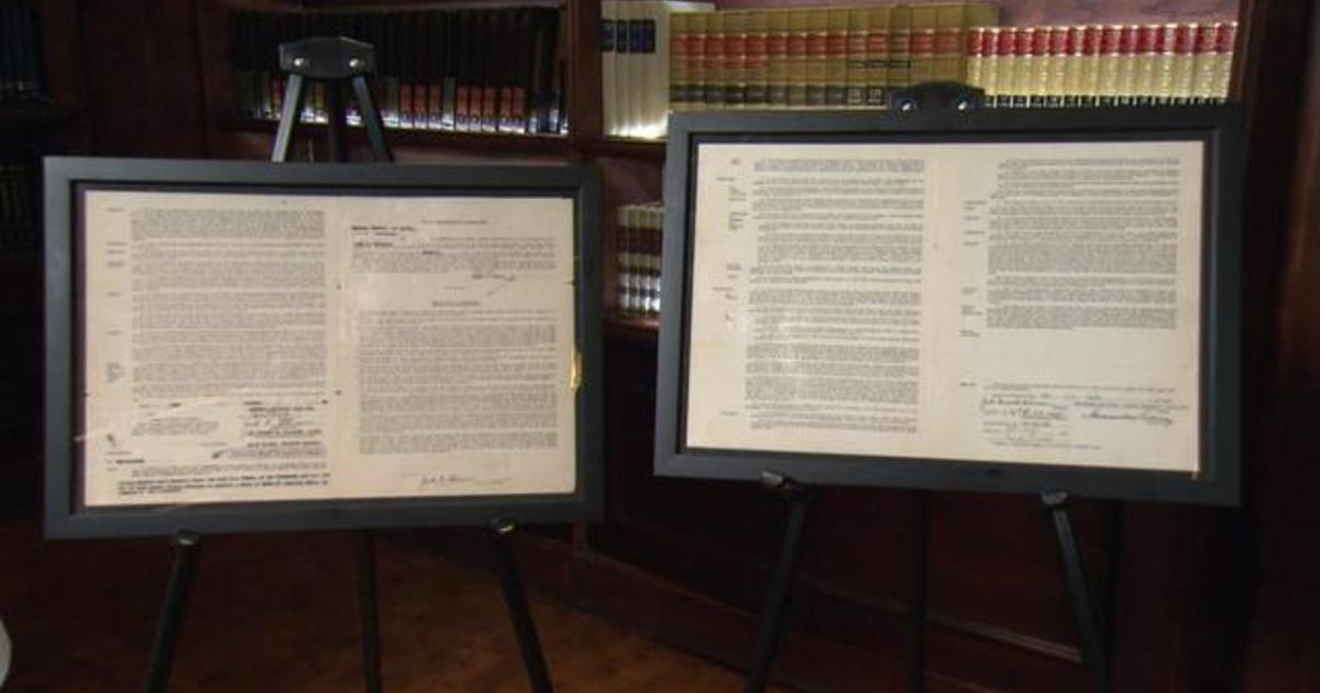 Jackie Robinson's First Contracts on Display in Philly