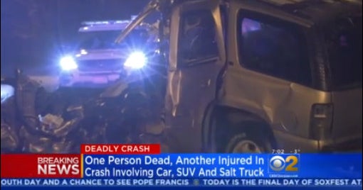 1 Dead After Crash Involving Car, SUV, Salt Truck On Far South Side ...