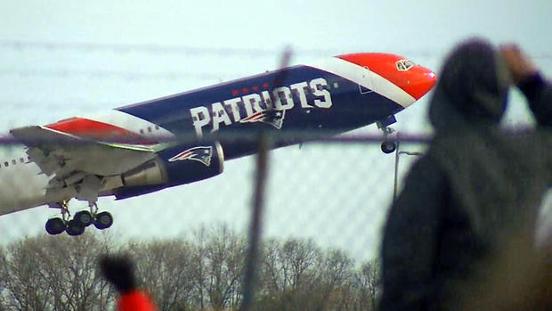 Patriots Take Off 