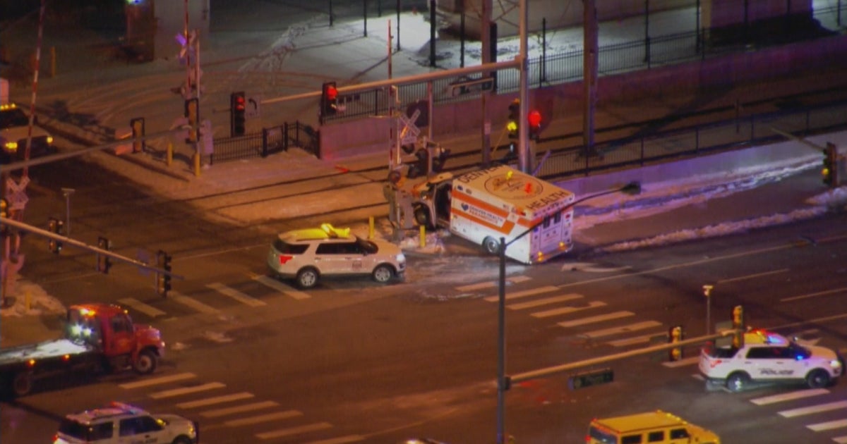 Police Say SUV Driver Ran Red Light, Crashed Into Ambulance - CBS Colorado