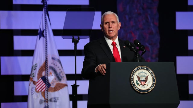 Vice President Pence Meets With Venezuelan Exiles And Community Leaders In Miami