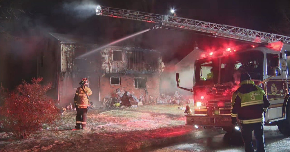 Fire Crews Investigating Deadly House Fire In Montgomery County CBS