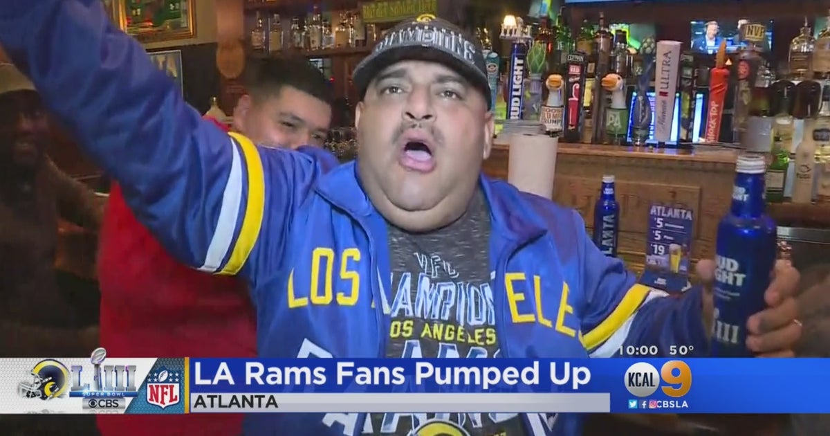 Whose Bar? Rams Bar! In Atlanta! - CBS Los Angeles