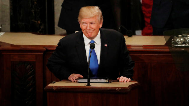 U.S. President Trump delivers his State of the Union address in Washington 