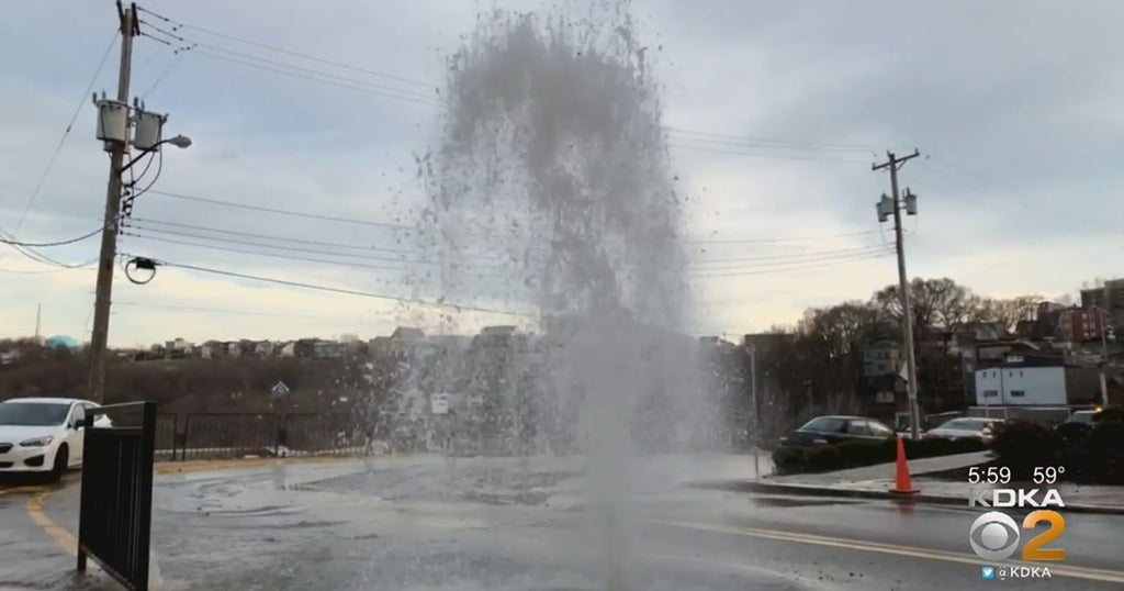 Mon Incline Service Suspended Due To Water Main Break - CBS Pittsburgh
