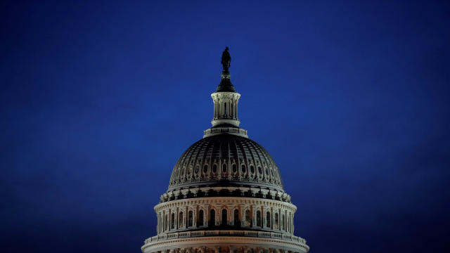 The U.S. Capitol is seen at sunrise in Washington 