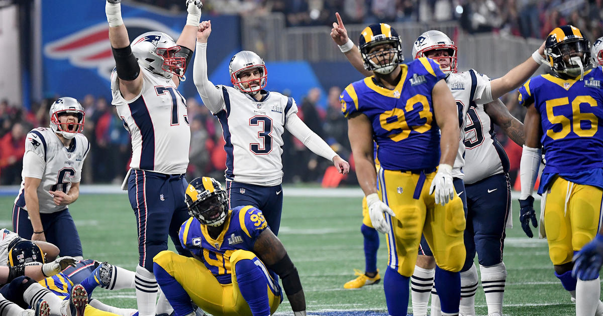 CBS Sports on X: Patriots vs. Rams Super Bowl LIII is set.   / X