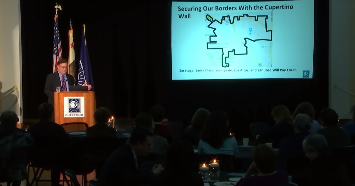 Cupertino Mayor's 'Wall' Joke Draws Ire From Housing Advocates CBS San Francisco