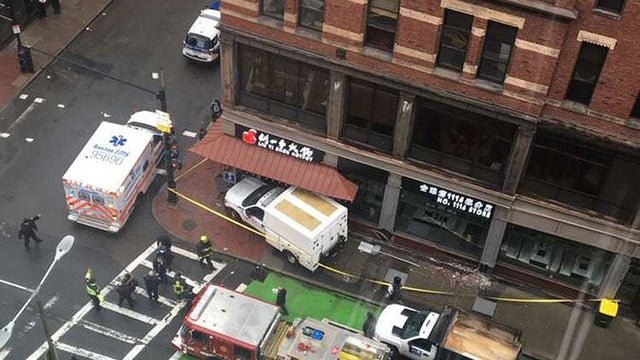 chinatown truck crash 