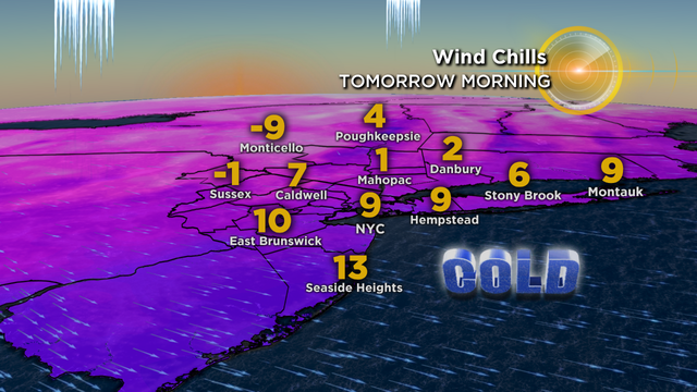 JL Morning Wind Chills Map 2
