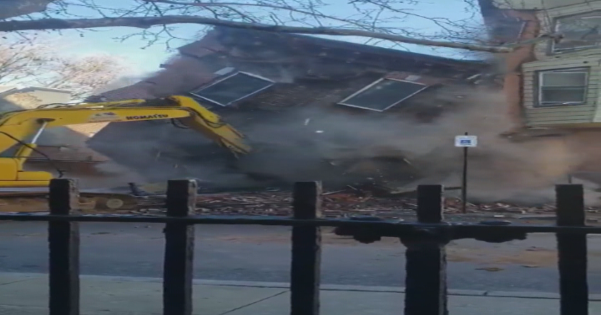 Dramatic Video Shows 2 Houses Collapse In Fishtown CBS Philadelphia