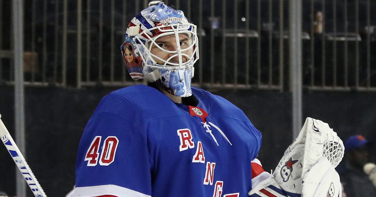 Georgiev Shines With 55 Saves, Rangers Shut Down Maple Leafs 4-1 - CBS ...