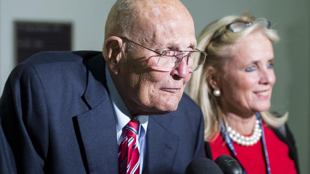 Rep. John Dingell and Rep.-elect Debbie Dingell 