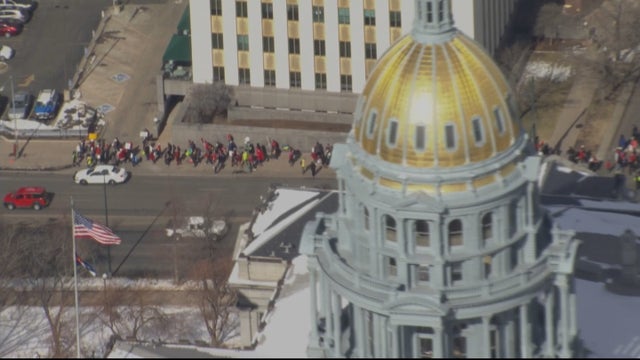 teachers strike rally denver schools 